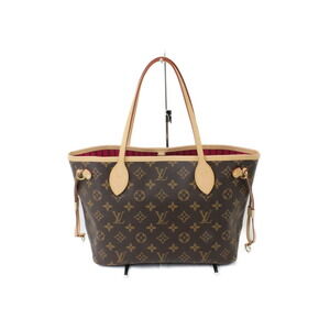 LOUIS VUITTON Neverfull Monogram Brown Beige Tan Canvas Handbag Tote Bag Diaper